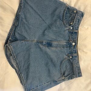 Levi's Women's Light Blue Jean Shorts